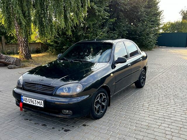 Черный Дэу Ланос, объемом двигателя 1.4 л и пробегом 0 тыс. км за 2300 $, фото 1 на Automoto.ua