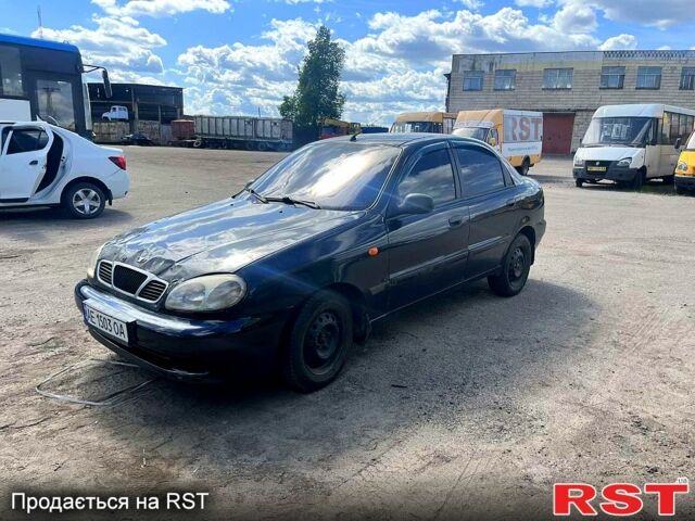 Дэу Ланос 2008 в Сумах на Automoto.ua Черный Дэу Ланос, объемом двигателя 1.4 л и пробегом 150 тыс. км за 1400 $, фото 1 на Automoto.ua