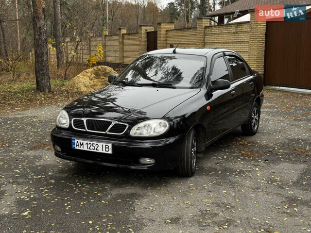 Чорний Деу Ланос, об'ємом двигуна 1.5 л та пробігом 220 тис. км за 2199 $, фото 1 на Automoto.ua