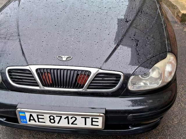 Черный Дэу Ланос, объемом двигателя 1.5 л и пробегом 0 тыс. км за 3200 $, фото 1 на Automoto.ua