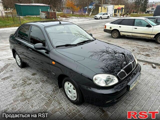 Чорний Деу Ланос, об'ємом двигуна 1.5 л та пробігом 159 тис. км за 3500 $, фото 1 на Automoto.ua