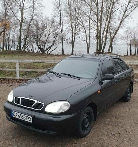 Чорний Деу Ланос, об'ємом двигуна 1.5 л та пробігом 164 тис. км за 3000 $, фото 1 на Automoto.ua