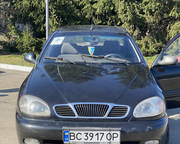 Дэу Ланос 2008 в Жидачов на Automoto.ua Черный Дэу Ланос, объемом двигателя 1.5 л и пробегом 204 тыс. км за 2000 $, фото 1 на Automoto.ua
