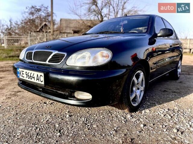 Чорний Деу Ланос, об'ємом двигуна 1.5 л та пробігом 95 тис. км за 3400 $, фото 1 на Automoto.ua