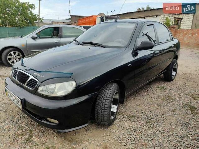 Дэу Ланос 2008 в Первомайск на Automoto.ua Черный Дэу Ланос, объемом двигателя 1.39 л и пробегом 85 тыс. км за 3100 $, фото 1 на Automoto.ua