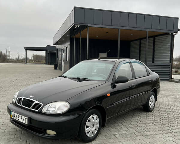 Чорний Деу Ланос, об'ємом двигуна 1.5 л та пробігом 158 тис. км за 2900 $, фото 1 на Automoto.ua