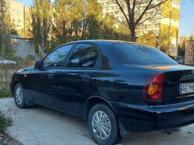 Черный Дэу Ланос, объемом двигателя 1.5 л и пробегом 165 тыс. км за 3350 $, фото 1 на Automoto.ua