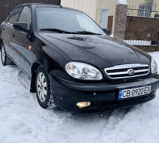 Чорний Деу Ланос, об'ємом двигуна 1.5 л та пробігом 202 тис. км за 2950 $, фото 1 на Automoto.ua