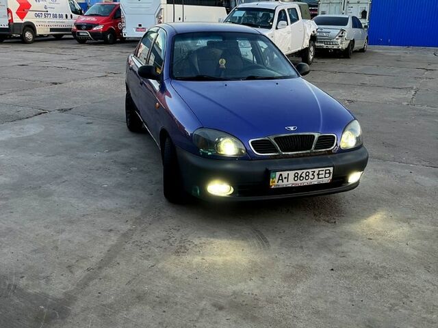 Фиолетовый Дэу Ланос, объемом двигателя 1.5 л и пробегом 220 тыс. км за 1300 $, фото 1 на Automoto.ua