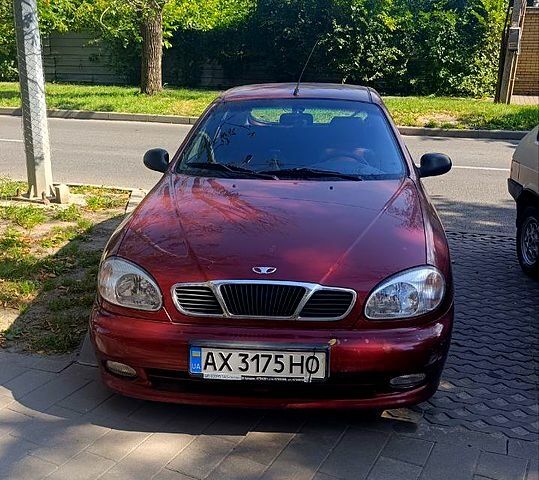 Червоний Деу Ланос, об'ємом двигуна 1.5 л та пробігом 96 тис. км за 2500 $, фото 1 на Automoto.ua