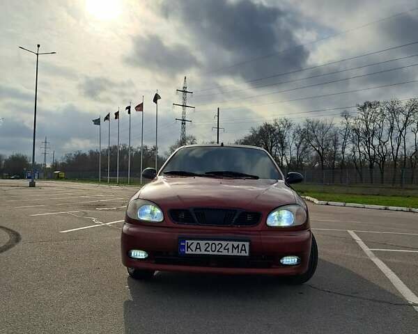 Червоний Деу Ланос, об'ємом двигуна 1.5 л та пробігом 400 тис. км за 2600 $, фото 1 на Automoto.ua