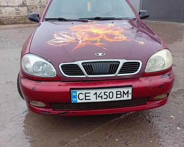 Червоний Деу Ланос, об'ємом двигуна 1.5 л та пробігом 170 тис. км за 2200 $, фото 1 на Automoto.ua