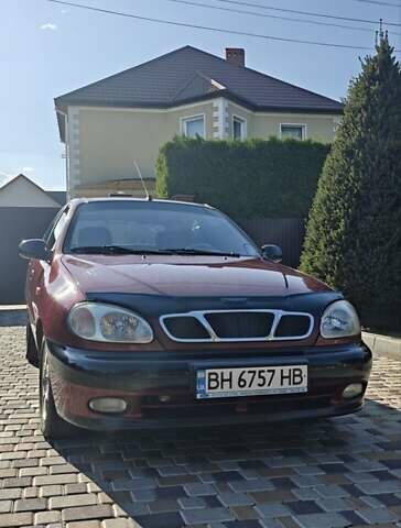 Красный Дэу Ланос, объемом двигателя 1.5 л и пробегом 183 тыс. км за 3200 $, фото 1 на Automoto.ua