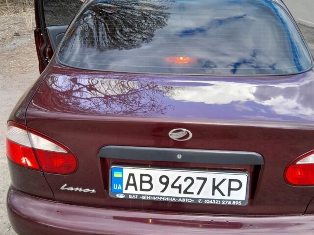 Красный Дэу Ланос, объемом двигателя 1.6 л и пробегом 172 тыс. км за 2999 $, фото 1 на Automoto.ua