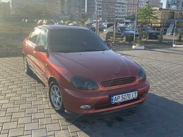 Червоний Деу Ланос, об'ємом двигуна 1.5 л та пробігом 480 тис. км за 2000 $, фото 1 на Automoto.ua