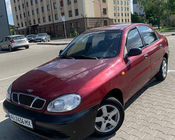 Червоний Деу Ланос, об'ємом двигуна 1.5 л та пробігом 250 тис. км за 600 $, фото 1 на Automoto.ua