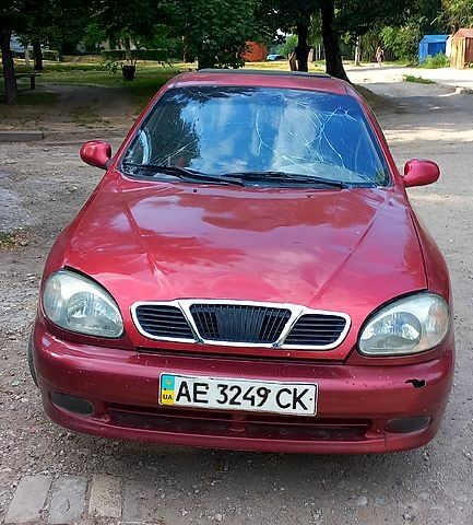 Червоний Деу Ланос, об'ємом двигуна 1.5 л та пробігом 195 тис. км за 1500 $, фото 1 на Automoto.ua