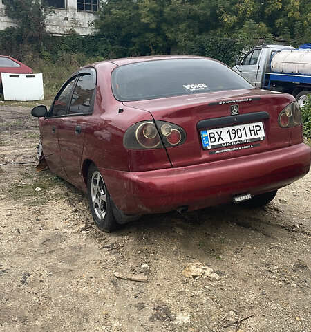 Червоний Деу Ланос, об'ємом двигуна 1.6 л та пробігом 250 тис. км за 1000 $, фото 1 на Automoto.ua