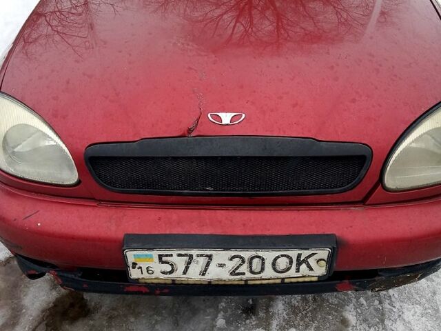 Красный Дэу Ланос, объемом двигателя 1.3 л и пробегом 0 тыс. км за 1200 $, фото 1 на Automoto.ua