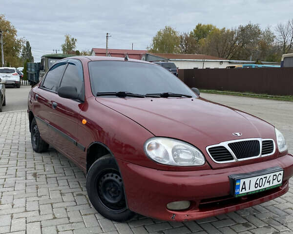 Червоний Деу Ланос, об'ємом двигуна 1.5 л та пробігом 274 тис. км за 2500 $, фото 1 на Automoto.ua