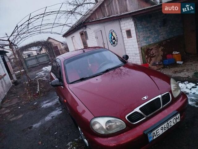 Красный Дэу Ланос, объемом двигателя 1.5 л и пробегом 231 тыс. км за 3000 $, фото 1 на Automoto.ua