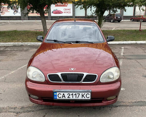 Красный Дэу Ланос, объемом двигателя 1.5 л и пробегом 264 тыс. км за 2800 $, фото 1 на Automoto.ua