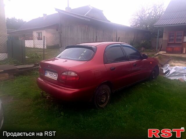 Деу Ланос 2004 у Тернополі на Automoto.ua Червоний Деу Ланос, об'ємом двигуна 1.6 л та пробігом 280 тис. км за 1200 $, фото 1 на Automoto.ua