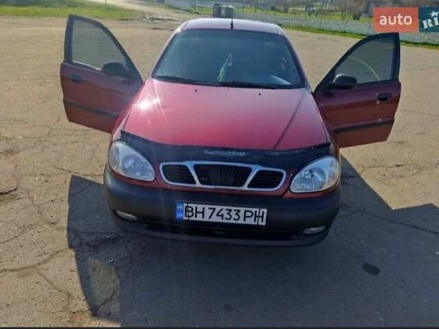 Червоний Деу Ланос, об'ємом двигуна 1.6 л та пробігом 176 тис. км за 2500 $, фото 1 на Automoto.ua