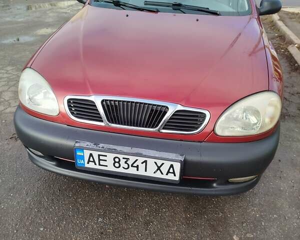 Красный Дэу Ланос, объемом двигателя 1.5 л и пробегом 216 тыс. км за 2500 $, фото 1 на Automoto.ua