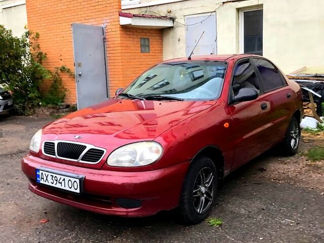 Червоний Деу Ланос, об'ємом двигуна 1.5 л та пробігом 190 тис. км за 1950 $, фото 1 на Automoto.ua