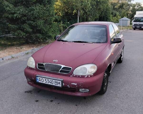 Червоний Деу Ланос, об'ємом двигуна 1.5 л та пробігом 286 тис. км за 1500 $, фото 1 на Automoto.ua