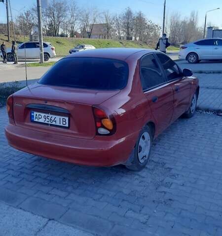 Червоний Деу Ланос, об'ємом двигуна 1.5 л та пробігом 151 тис. км за 2100 $, фото 1 на Automoto.ua