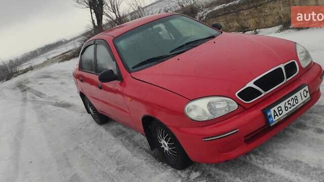 Красный Дэу Ланос, объемом двигателя 1.5 л и пробегом 290 тыс. км за 1650 $, фото 1 на Automoto.ua