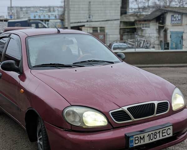 Червоний Деу Ланос, об'ємом двигуна 1.5 л та пробігом 313 тис. км за 2400 $, фото 1 на Automoto.ua