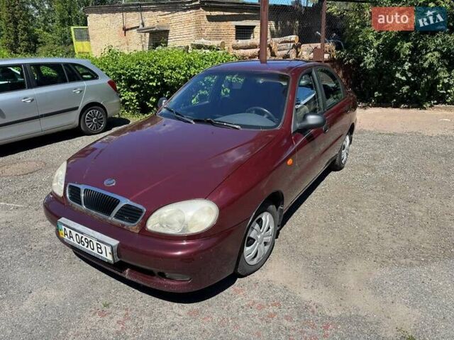 Червоний Деу Ланос, об'ємом двигуна 1.5 л та пробігом 207 тис. км за 2500 $, фото 1 на Automoto.ua