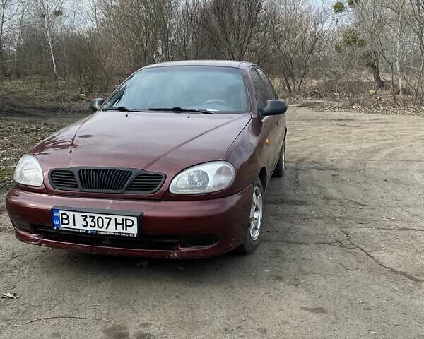 Червоний Деу Ланос, об'ємом двигуна 1.5 л та пробігом 238 тис. км за 1800 $, фото 1 на Automoto.ua