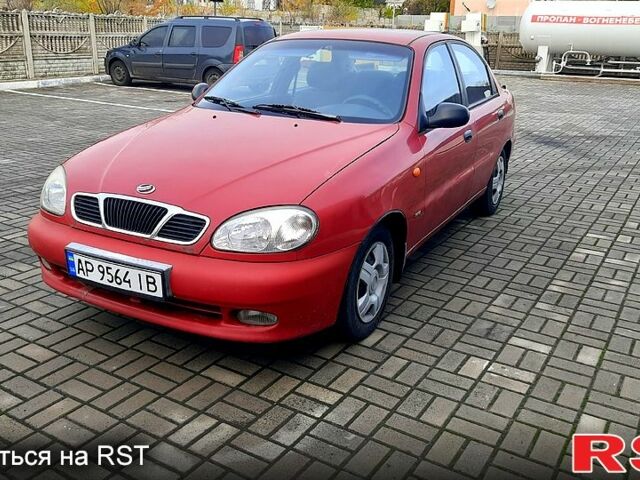 Красный Дэу Ланос, объемом двигателя 1.5 л и пробегом 151 тыс. км за 1499 $, фото 1 на Automoto.ua