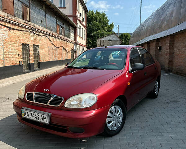 Червоний Деу Ланос, об'ємом двигуна 1.5 л та пробігом 154 тис. км за 2250 $, фото 1 на Automoto.ua