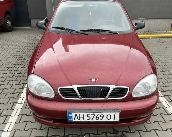 Дэу Ланос 2006 в Кропивницком (Кировограде) на Automoto.ua Красный Дэу Ланос, объемом двигателя 1.6 л и пробегом 130 тыс. км за 1300 $, фото 1 на Automoto.ua