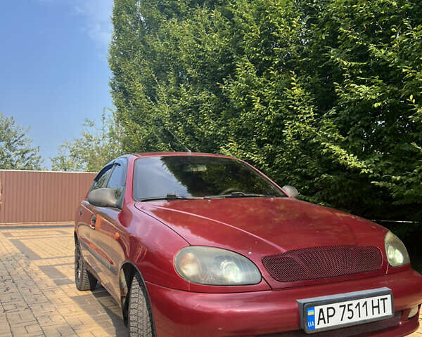 Красный Дэу Ланос, объемом двигателя 1.5 л и пробегом 280 тыс. км за 2300 $, фото 1 на Automoto.ua
