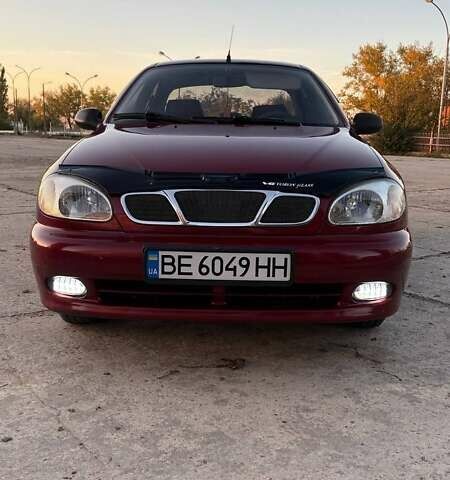 Дэу Ланос 2006 в Южноукраинске на Automoto.ua Красный Дэу Ланос, объемом двигателя 1.5 л и пробегом 98 тыс. км за 2900 $, фото 1 на Automoto.ua