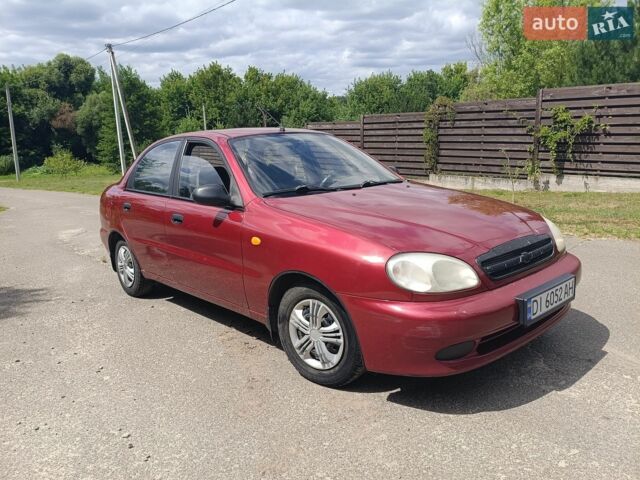 Червоний Деу Ланос, об'ємом двигуна 1.5 л та пробігом 206 тис. км за 2200 $, фото 1 на Automoto.ua