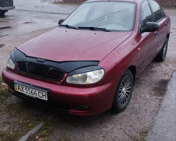 Червоний Деу Ланос, об'ємом двигуна 1.5 л та пробігом 250 тис. км за 1800 $, фото 1 на Automoto.ua