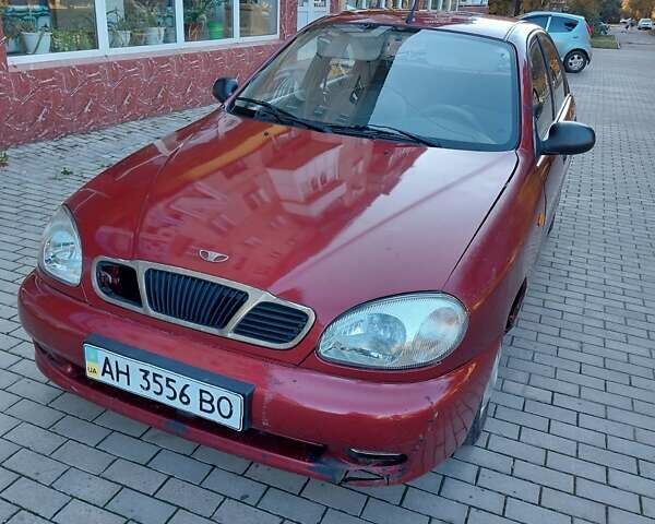 Червоний Деу Ланос, об'ємом двигуна 1.5 л та пробігом 180 тис. км за 1300 $, фото 1 на Automoto.ua