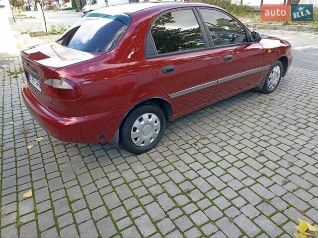 Красный Дэу Ланос, объемом двигателя 1.5 л и пробегом 174 тыс. км за 2650 $, фото 1 на Automoto.ua