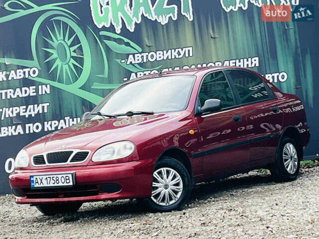 Червоний Деу Ланос, об'ємом двигуна 1.5 л та пробігом 209 тис. км за 2700 $, фото 1 на Automoto.ua
