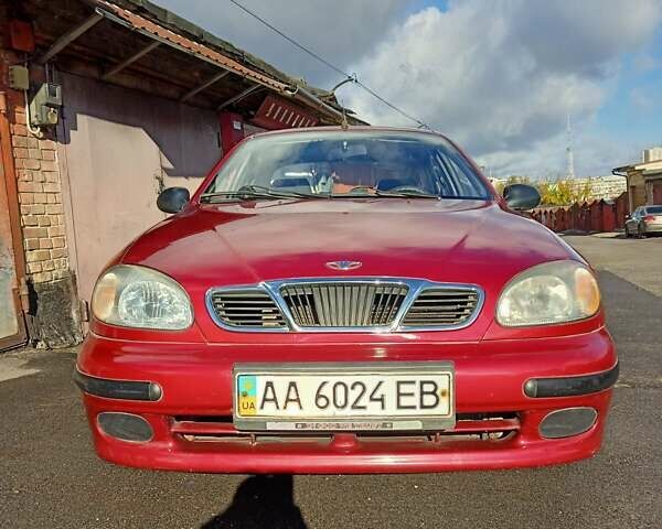 Червоний Деу Ланос, об'ємом двигуна 1.5 л та пробігом 268 тис. км за 1950 $, фото 1 на Automoto.ua