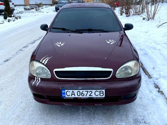 Красный Дэу Ланос, объемом двигателя 1.5 л и пробегом 1000 тыс. км за 2300 $, фото 1 на Automoto.ua