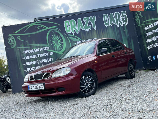 Червоний Деу Ланос, об'ємом двигуна 1.6 л та пробігом 495 тис. км за 2600 $, фото 1 на Automoto.ua