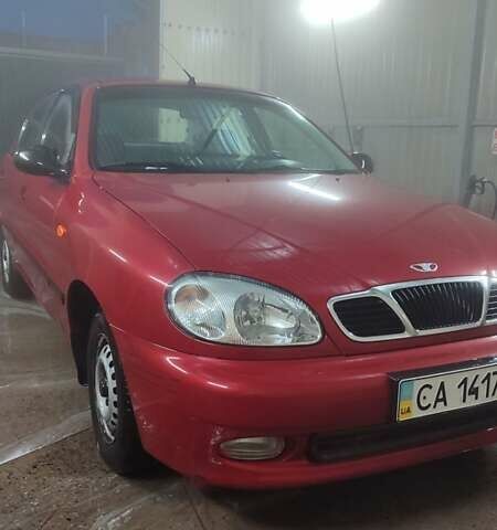 Червоний Деу Ланос, об'ємом двигуна 1.5 л та пробігом 95 тис. км за 3400 $, фото 1 на Automoto.ua